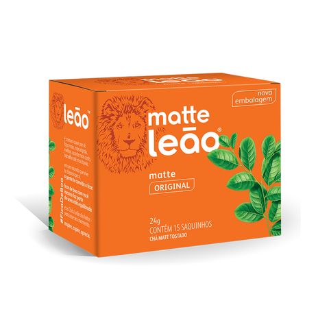 Chá Matte Leão-Natural-15-envelopes-1,6g